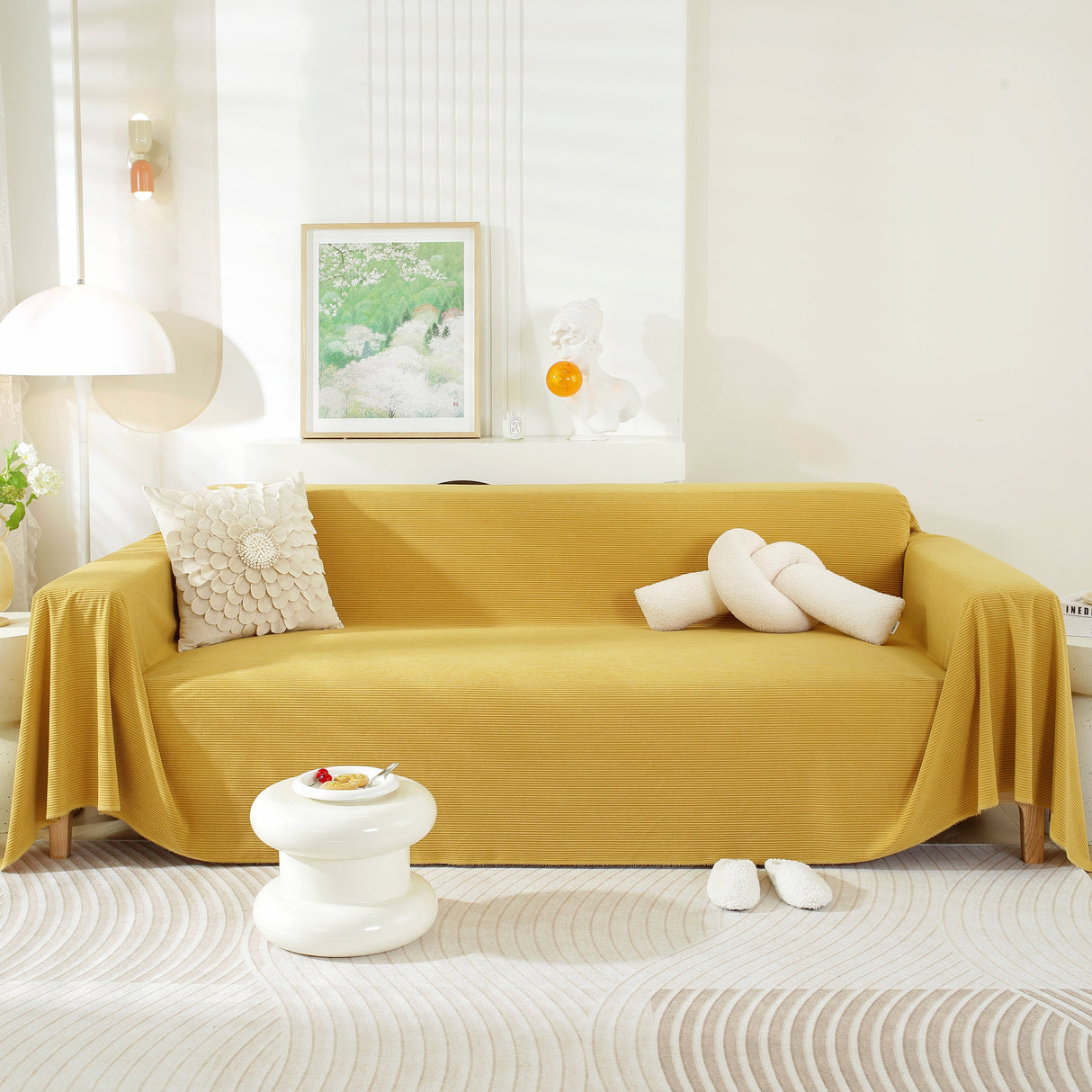 Soft Plush Warm Couch Cover Blanket for Sofa