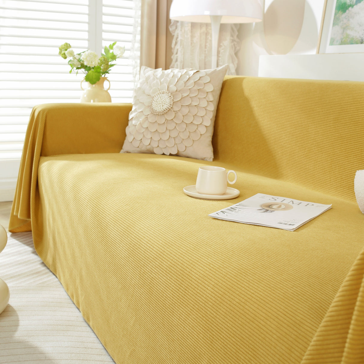 Soft Plush Warm Couch Cover Blanket for Sofa