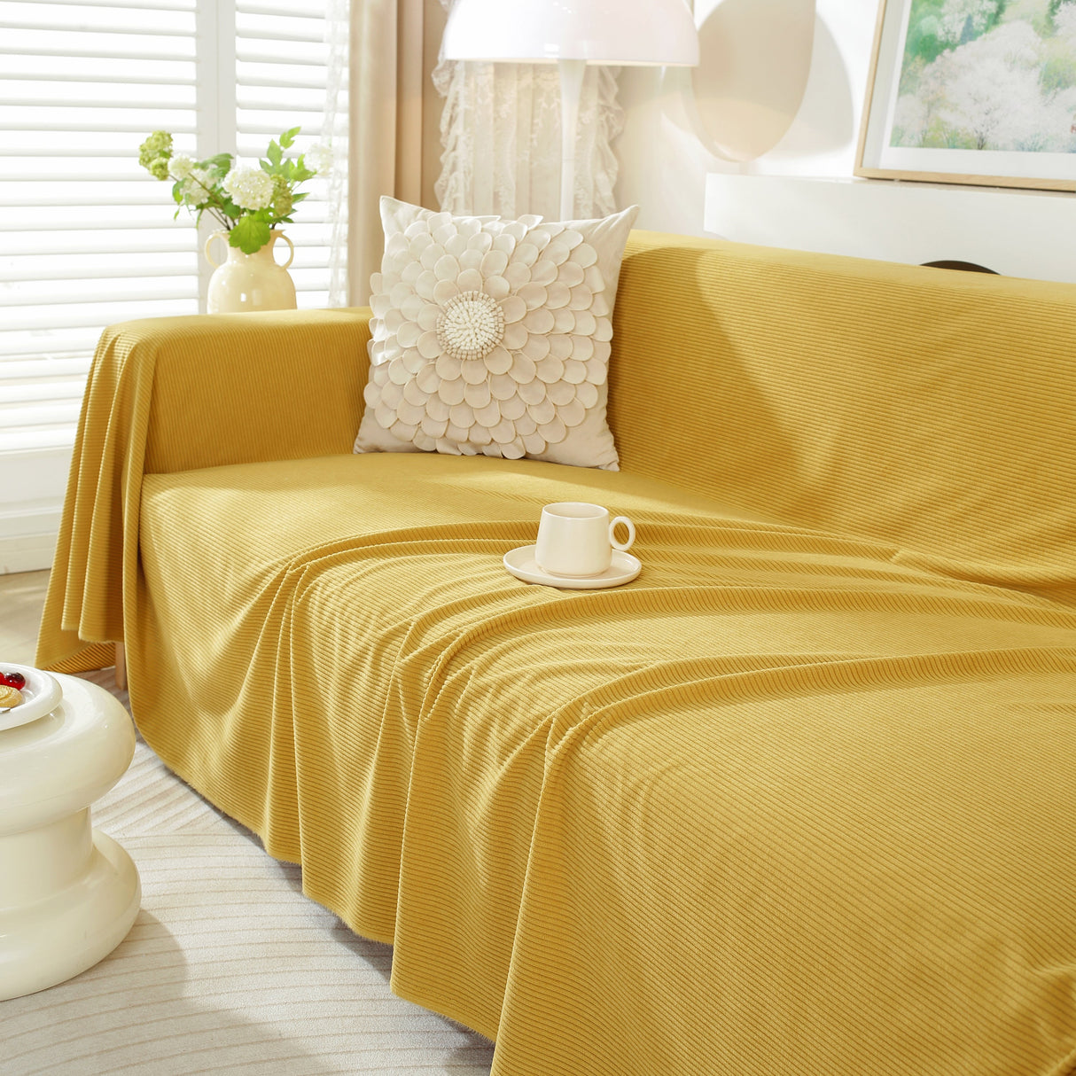 Soft Plush Warm Couch Cover Blanket for Sofa