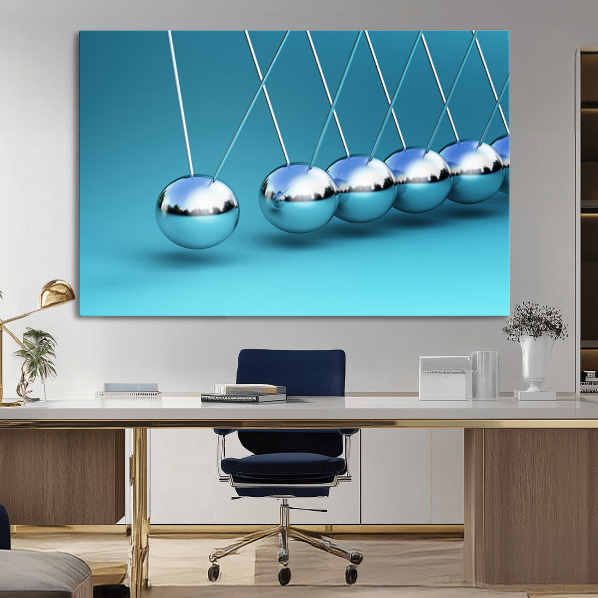 Newton Wall Art Canvas Print
