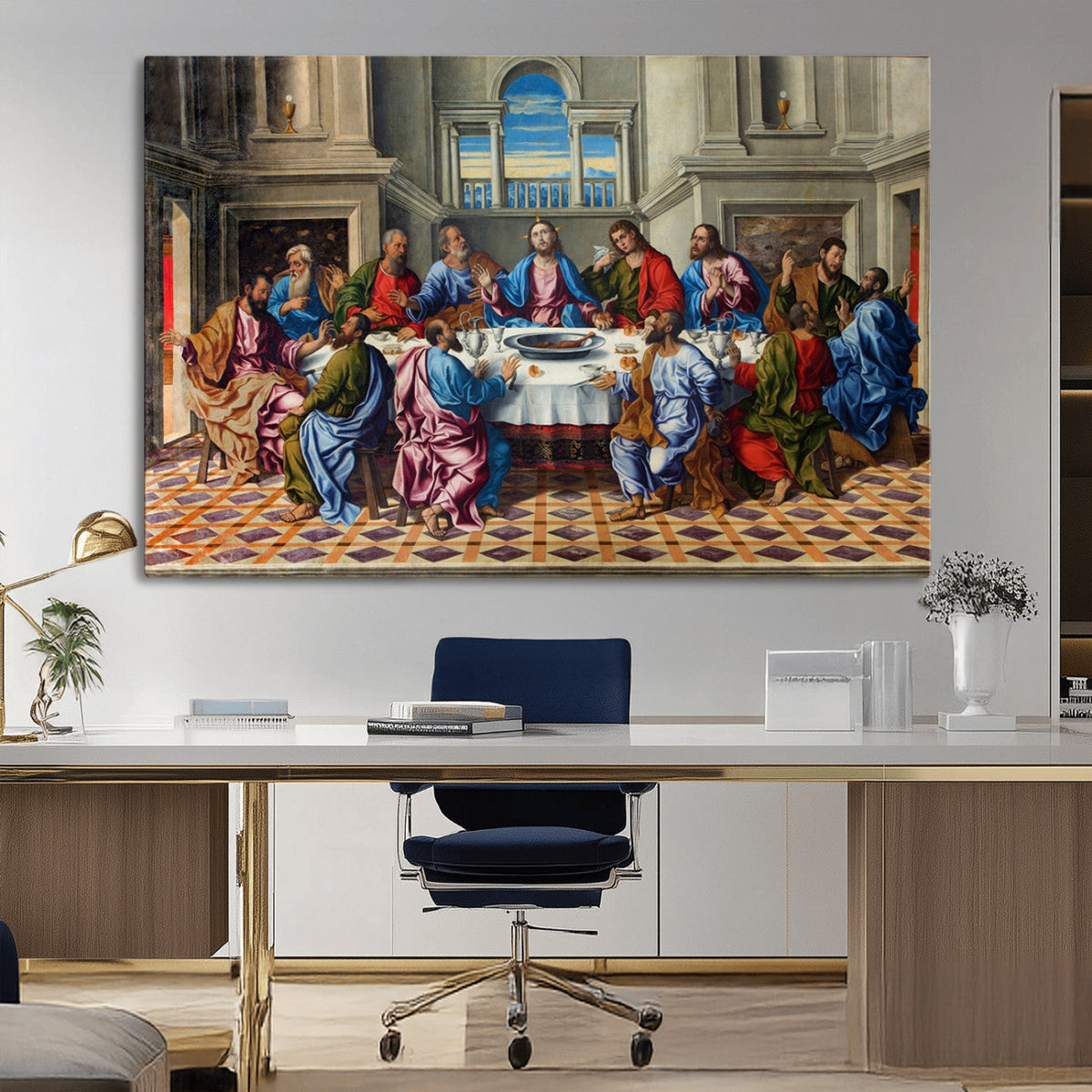 The Last Supper Multi Panel Canvas Wall Art