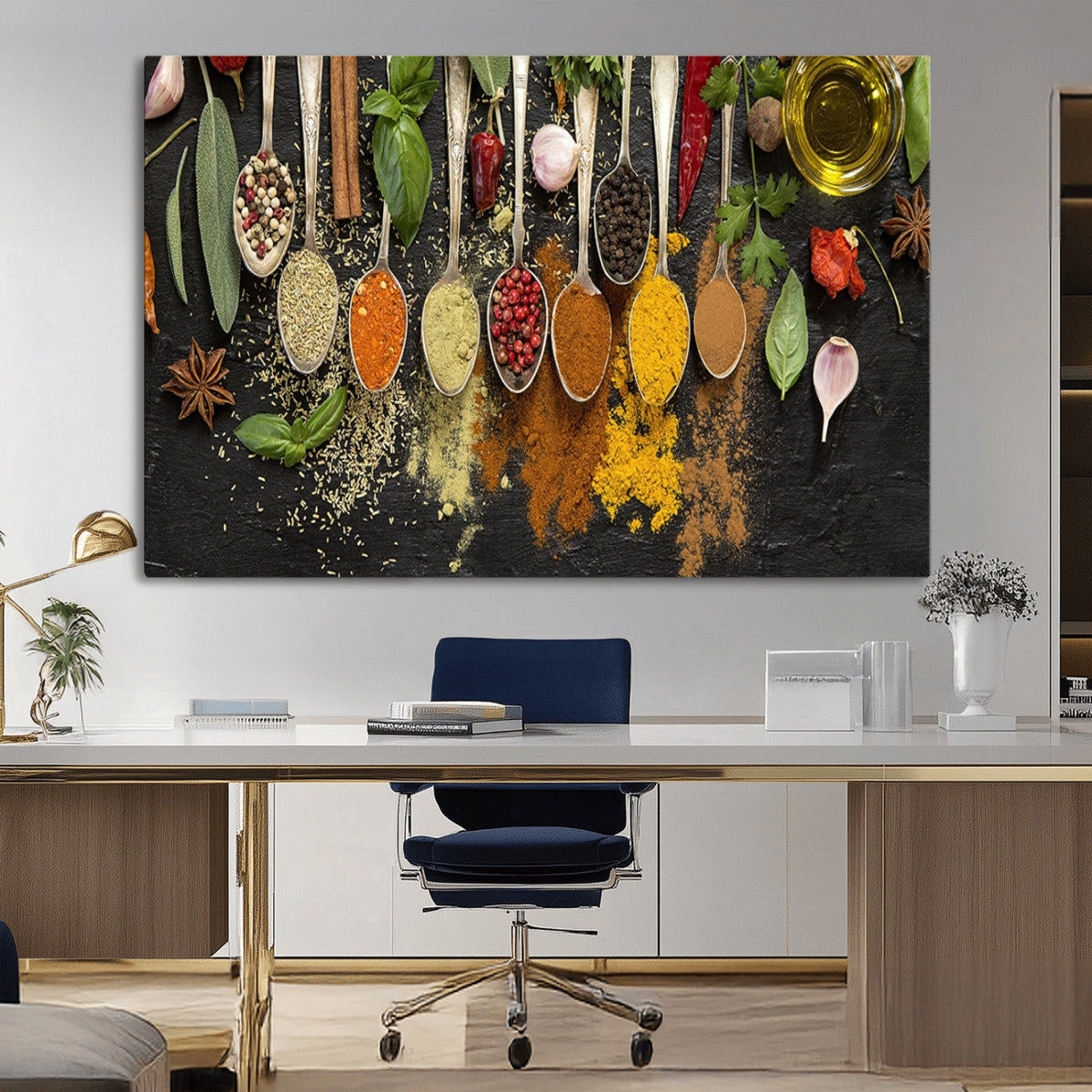 Spices Wall Art Canvas Print