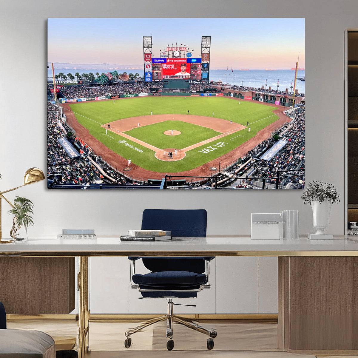 San Francisco Giants Baseball Team Print - Oracle Park