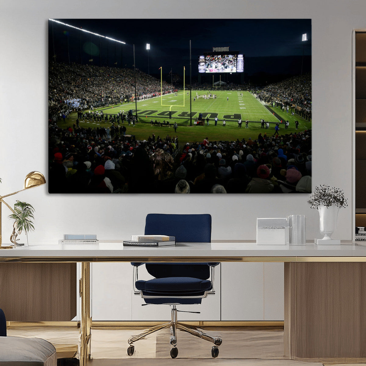 Purdue Boilermakers Football Team Print - West Lafayette