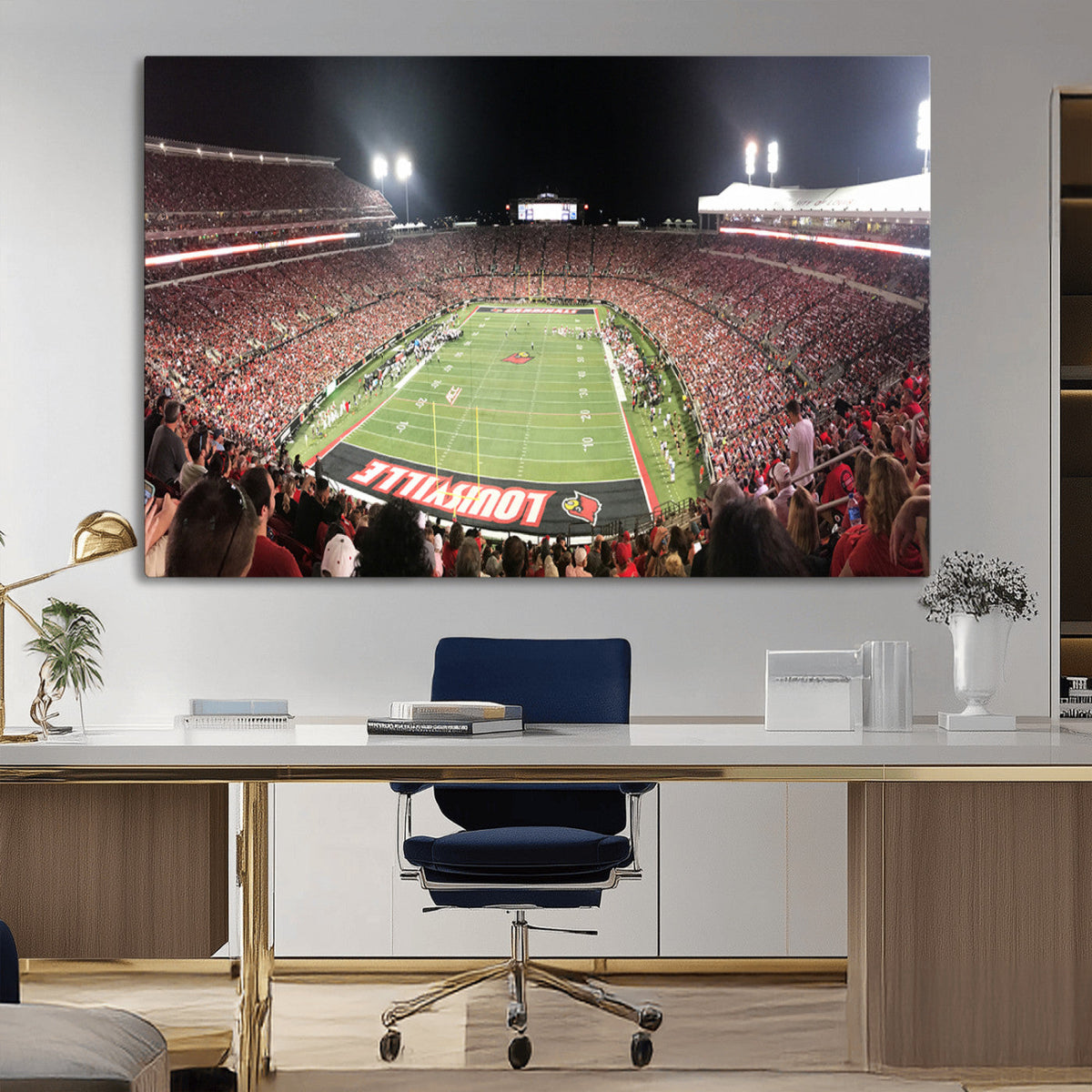University of Louisville Cardinals Football Team Print -