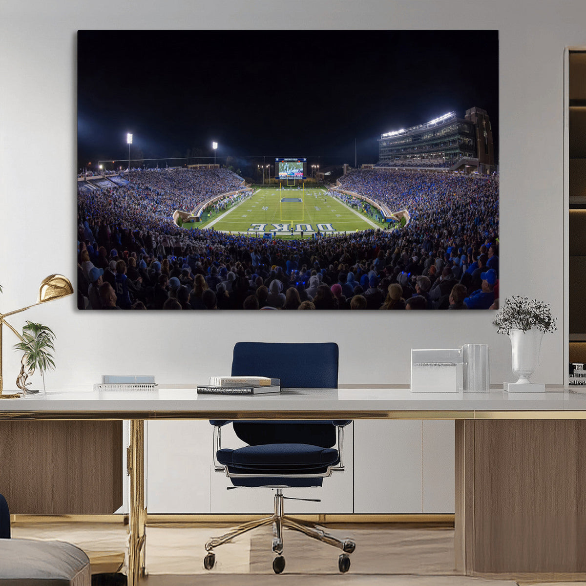 Duke University Blue Devils Football Team Print - Durham