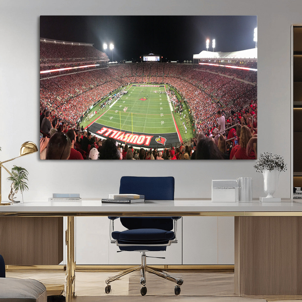 University of Louisville Cardinals Football Team Print -