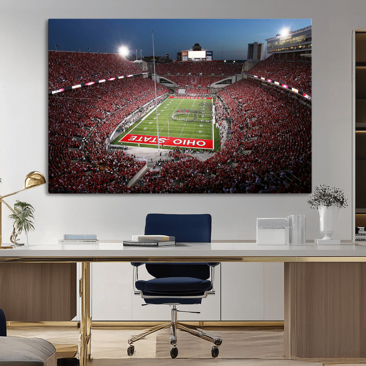 Ohio State University Buckeyes Football Team Print -