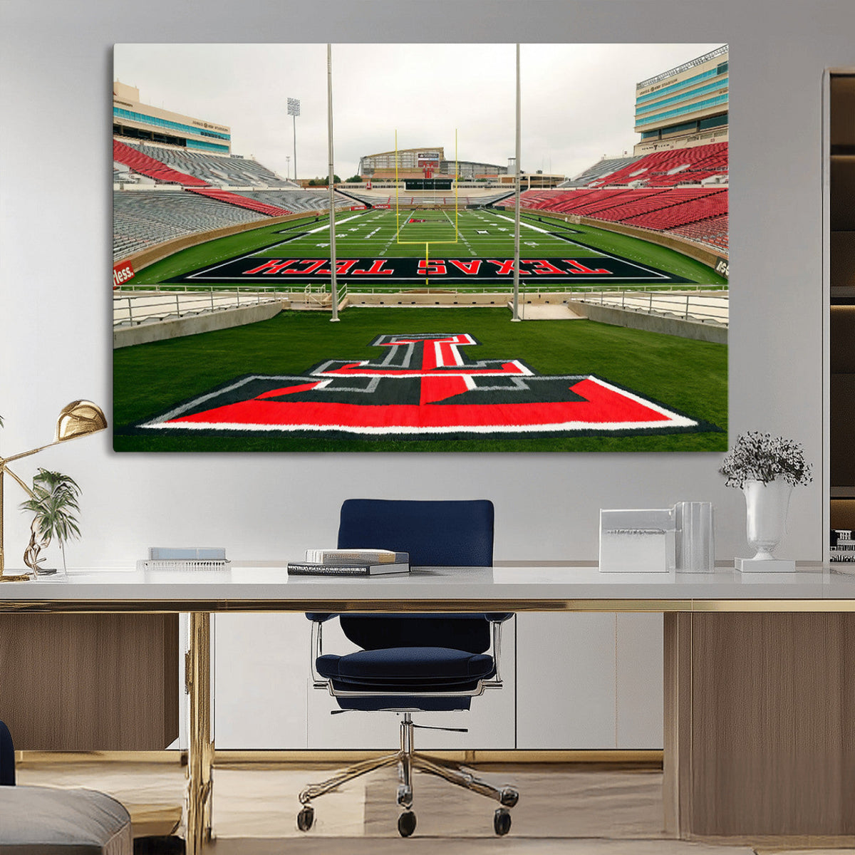 Texas Tech Red Raiders Football Team Print - Lubbock Jones