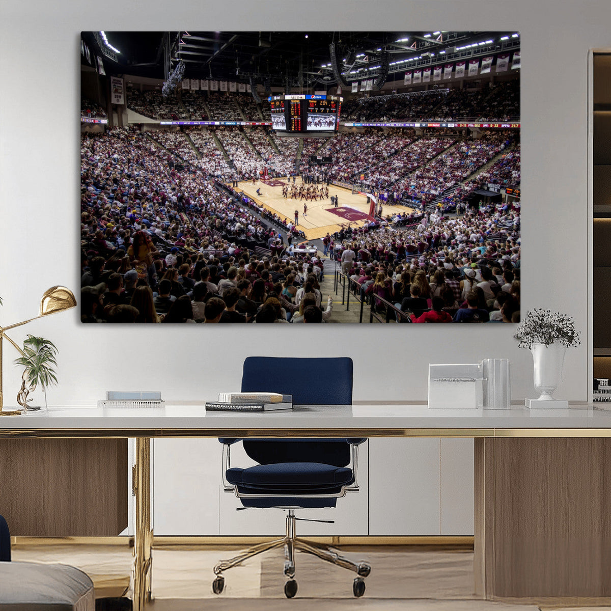 University of Nebraska Cornhuskers Basketball Team Print -