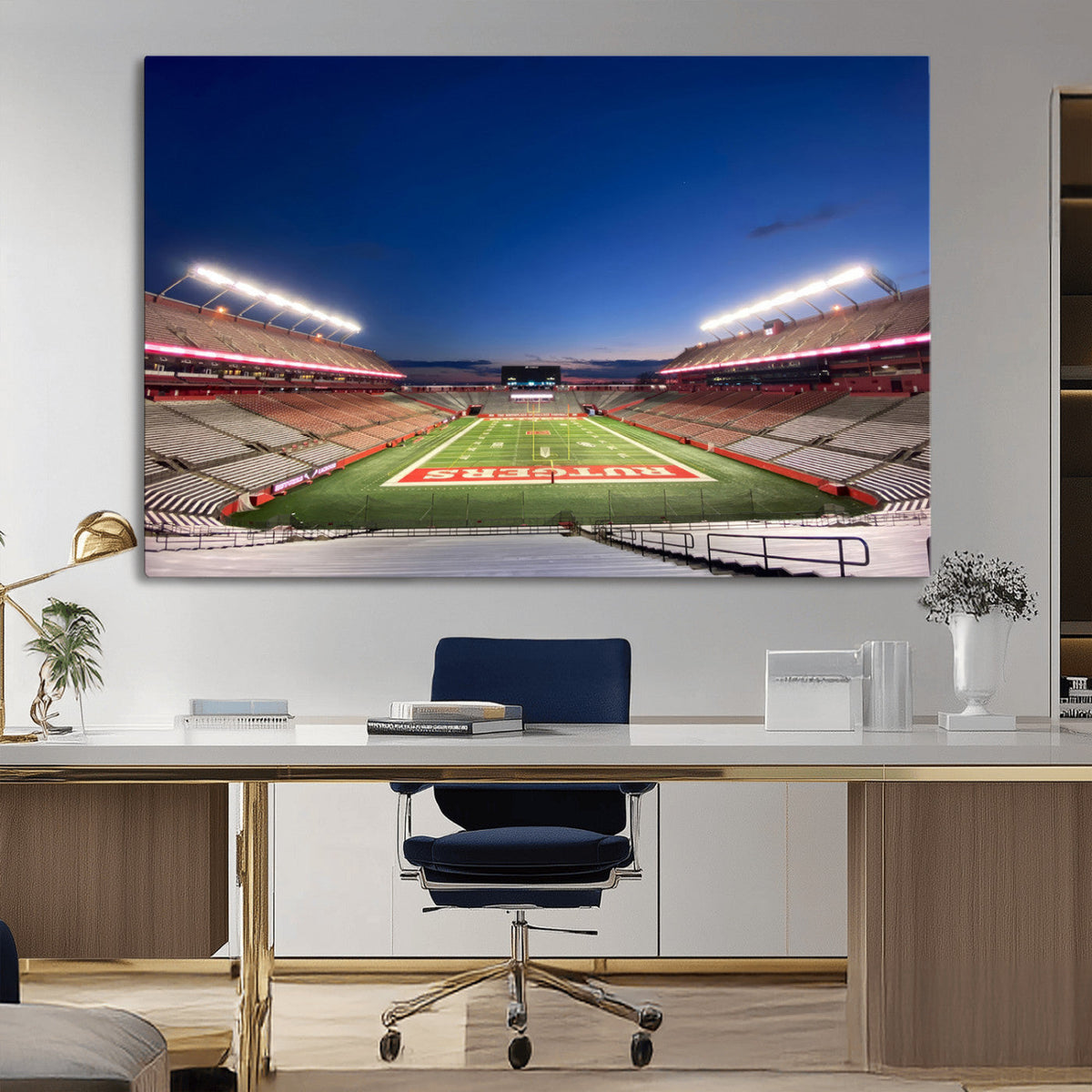 Rutgers Scarlet Knights Football Team Print - Piscataway SHI
