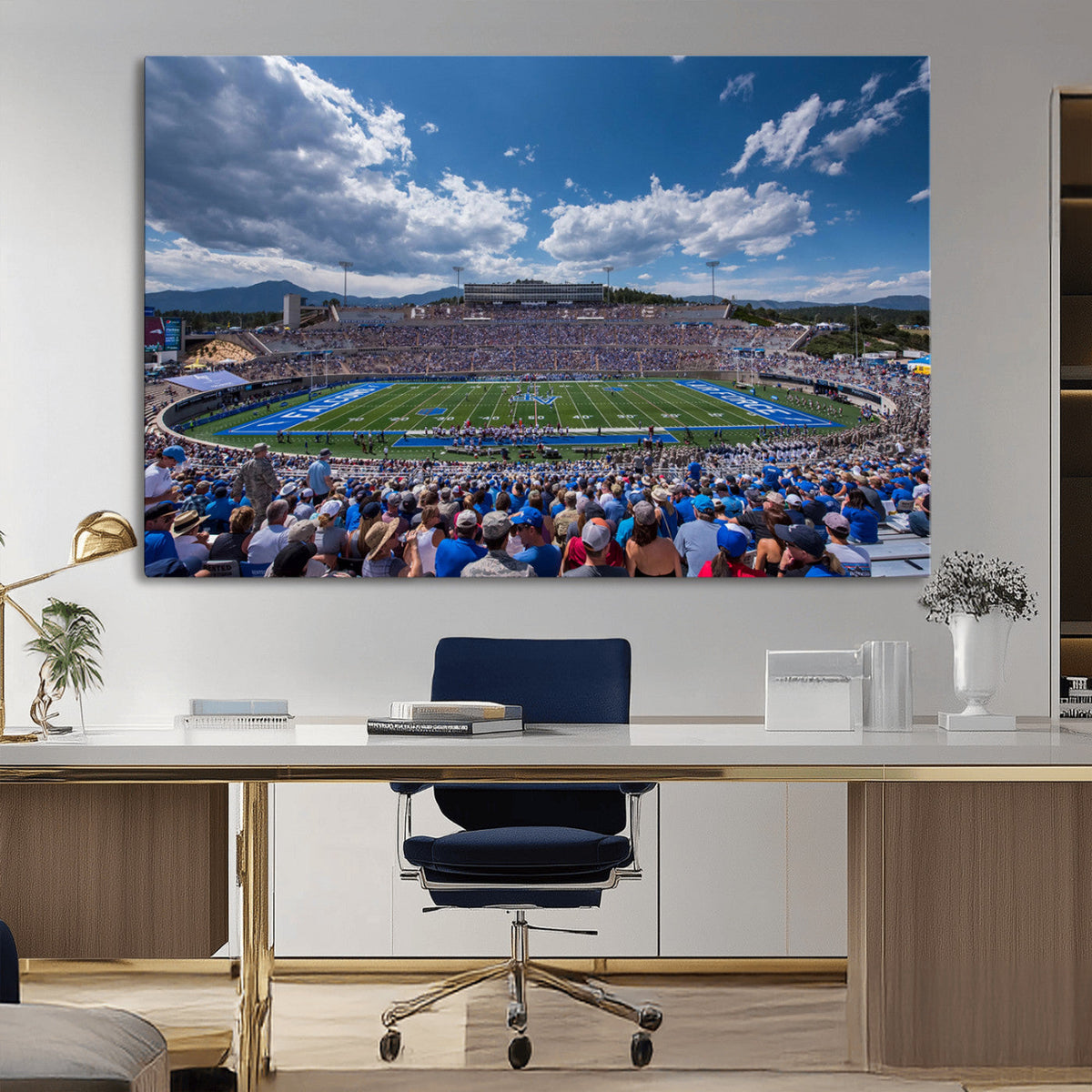 Air Force Falcons Football Team Print - Colorado Springs