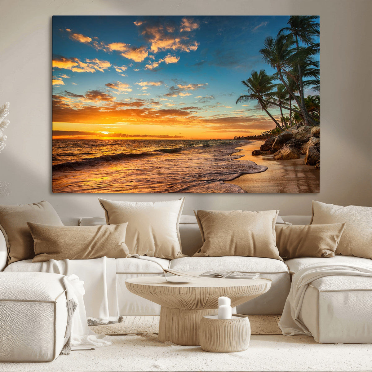Sunset Wall Art Canvas Print