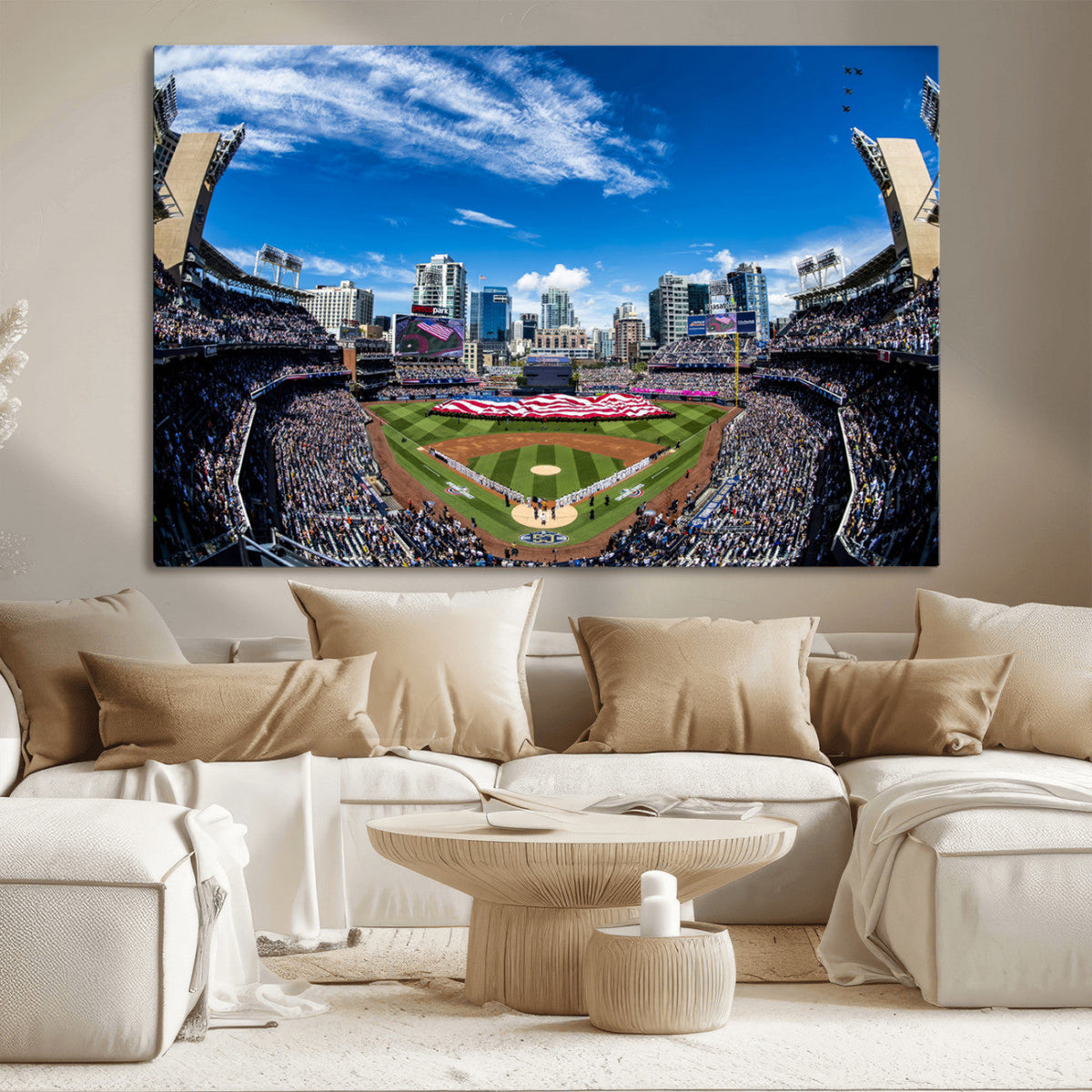 San Diego Padres Baseball Team Print - Petco Park Stadium
