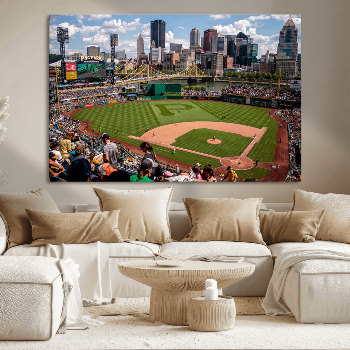 Pittsburgh Pirates Baseball Team Print - PNC Park Stadium