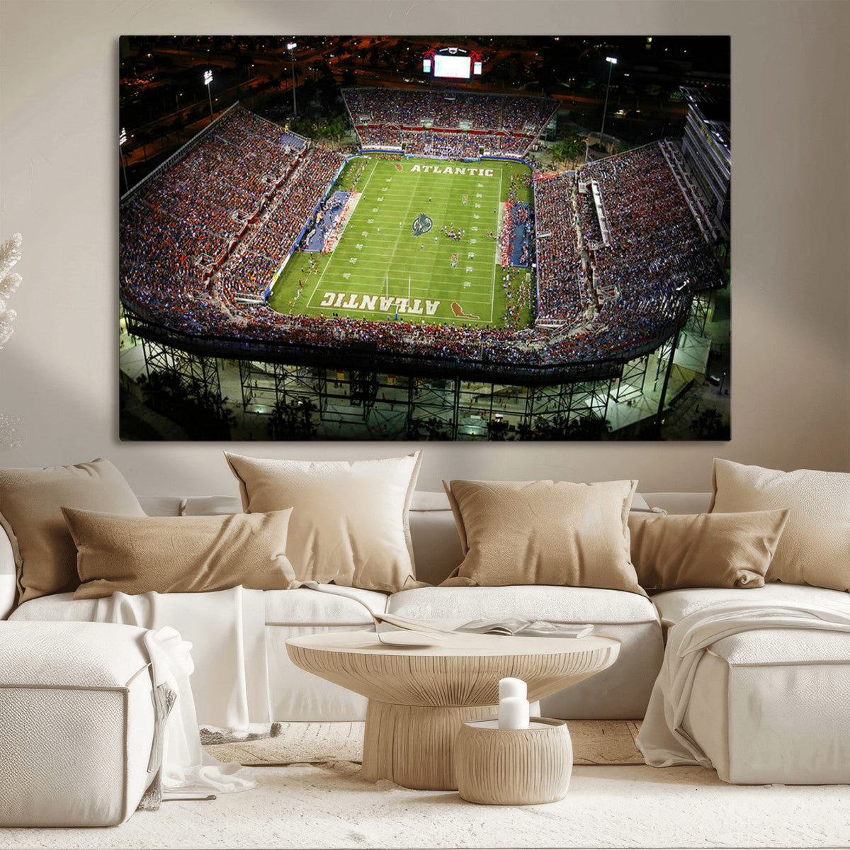 Florida Atlantic University Owls Football Team Print - Boca