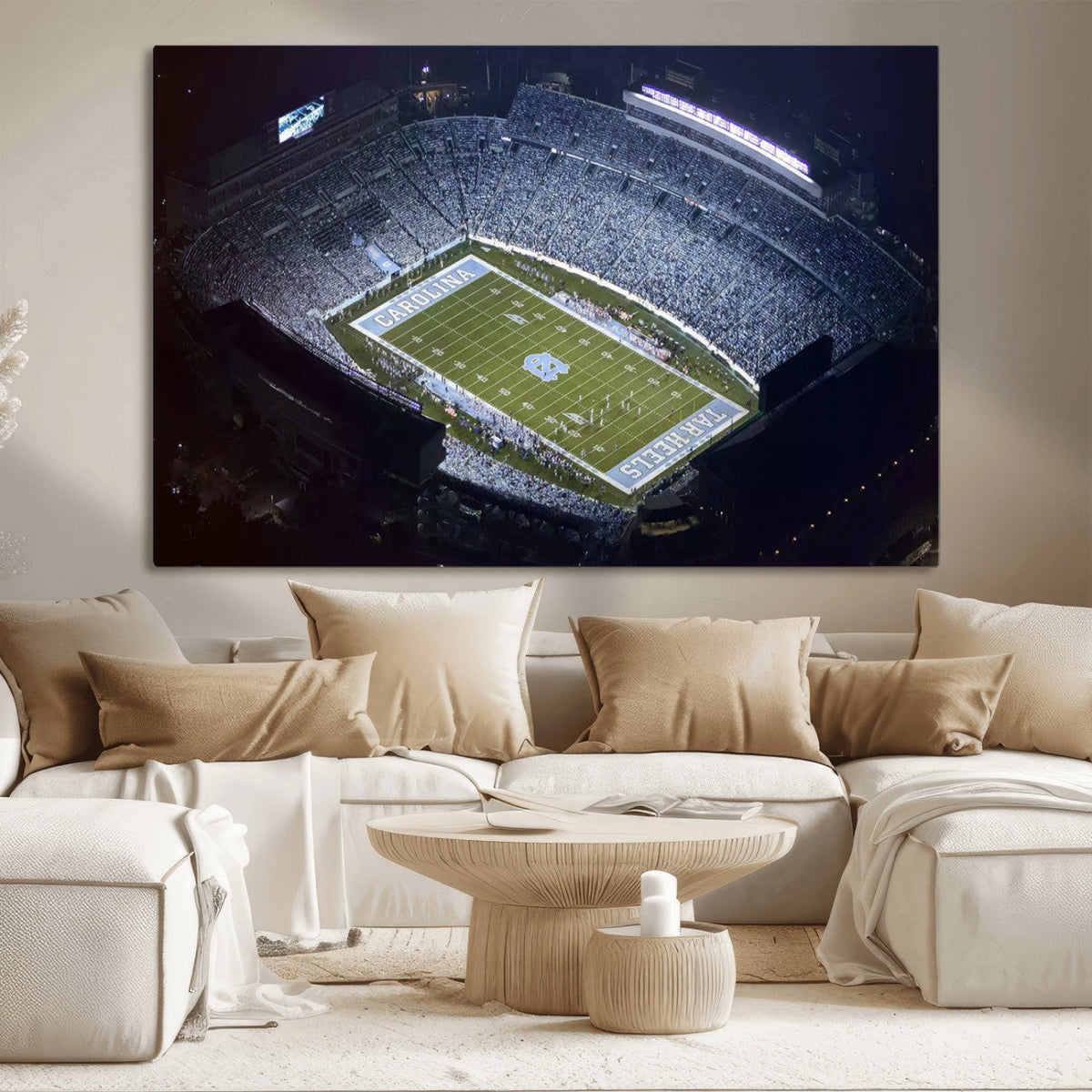 University of North Carolina Tar Heels Football Team Print -