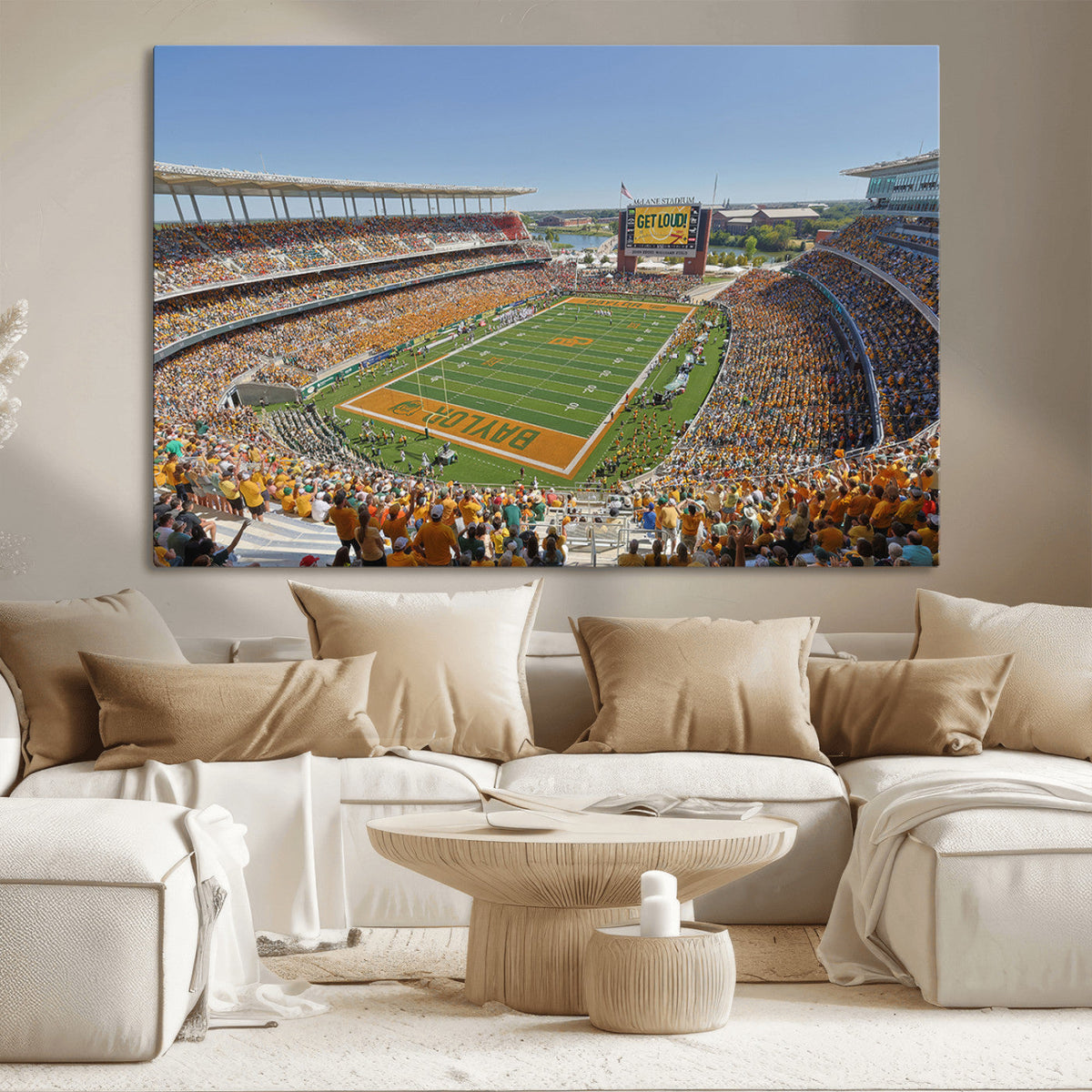 Baylor University Bears Football Team Print - Waco McLane