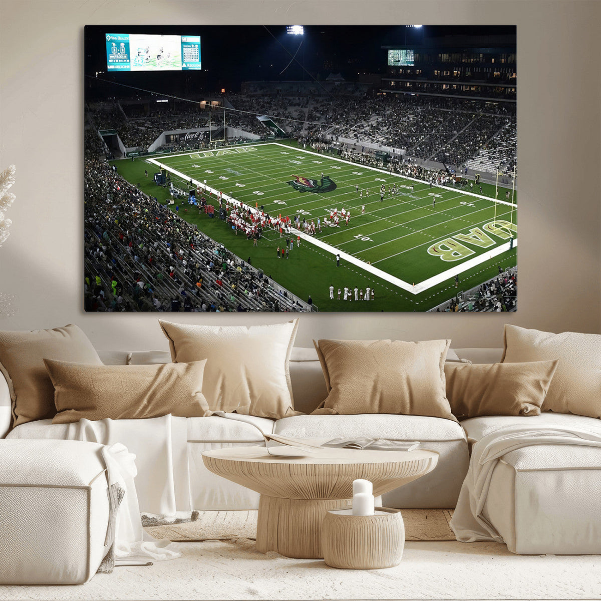 UAB Blazers Football Team Print - Birmingham Protective