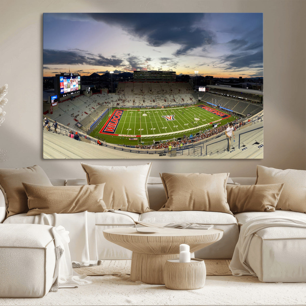 Arizona Wildcats Football Team Print - Tucson Arizona