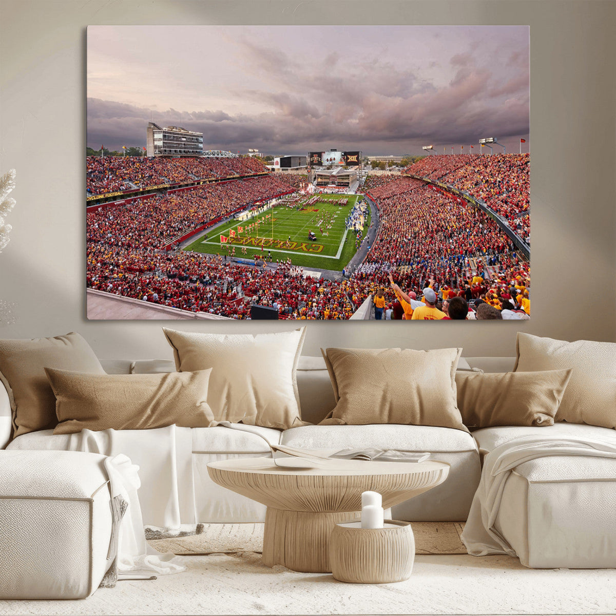 Iowa State University Cyclones Football Team Print - Ames