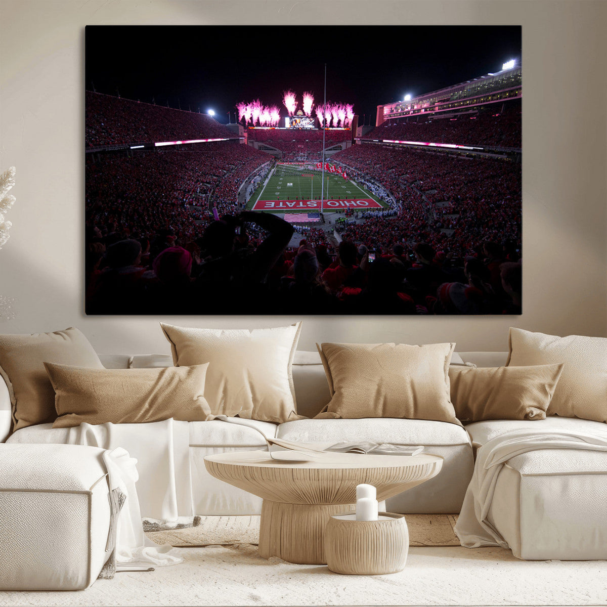 Ohio State University Buckeyes Football Team Print -