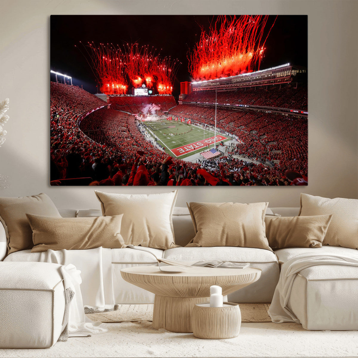 Ohio State University Buckeyes Football Team Print -
