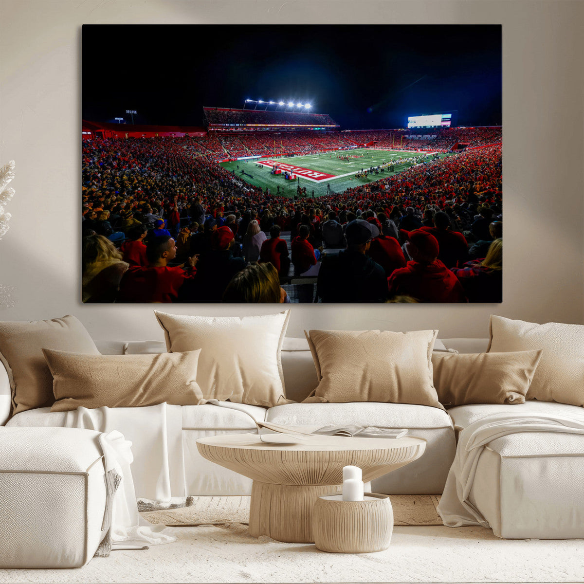 Rutgers Scarlet Knights Football Team Print - SHI Stadium,