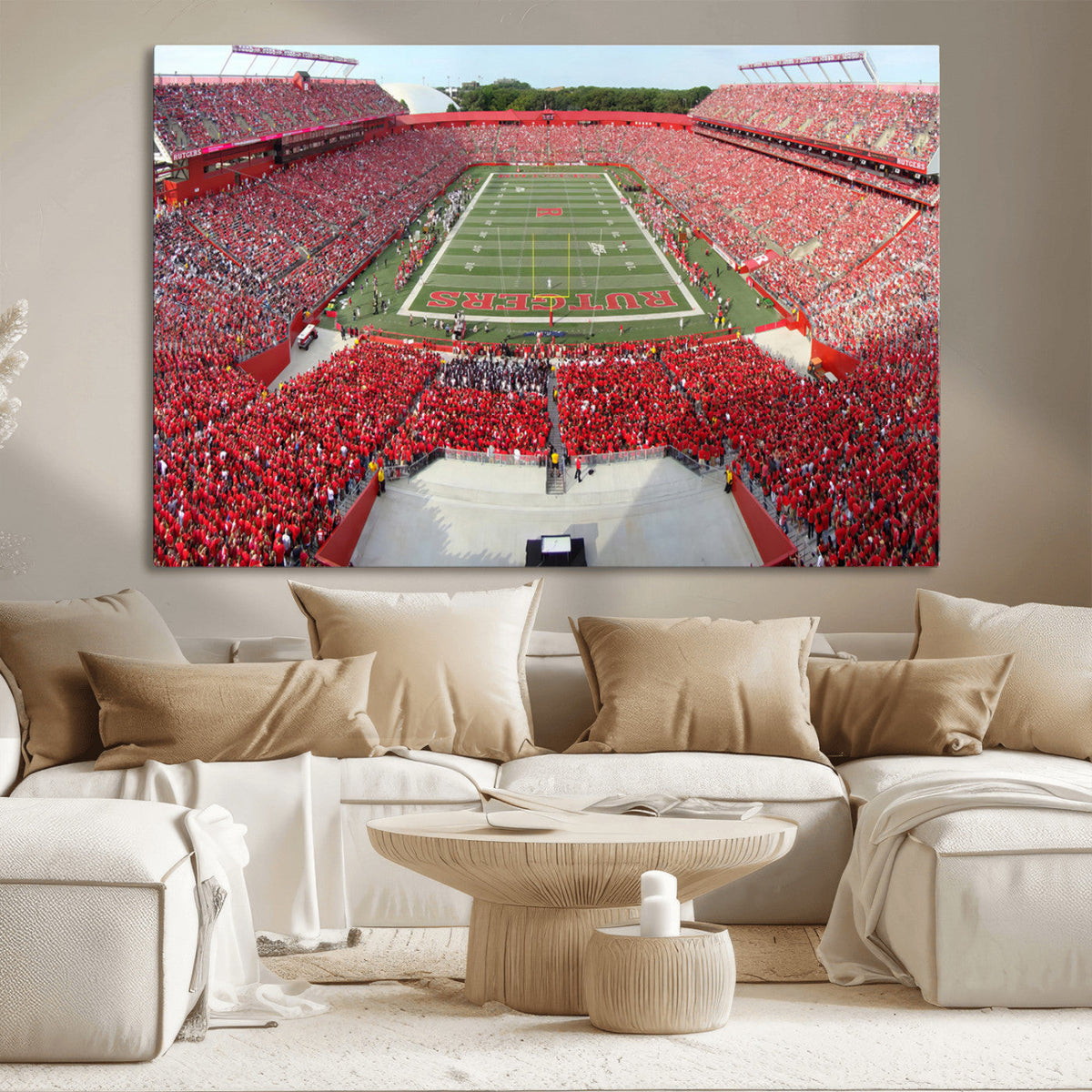 Rutgers Scarlet Knights Football Team Print - Piscataway SHI