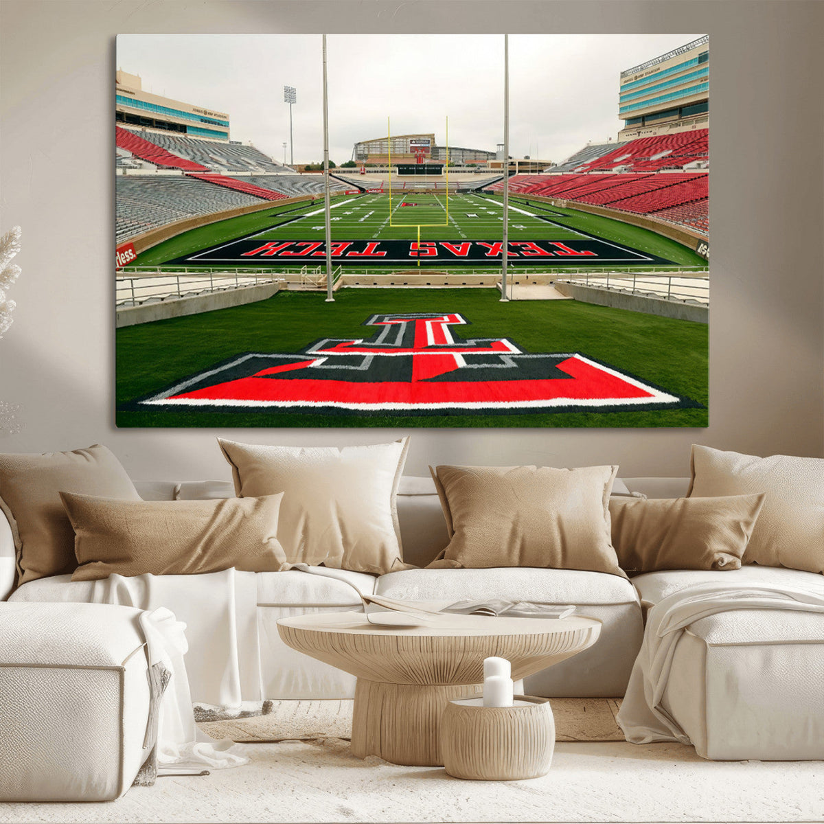 Texas Tech Red Raiders Football Team Print - Lubbock Jones
