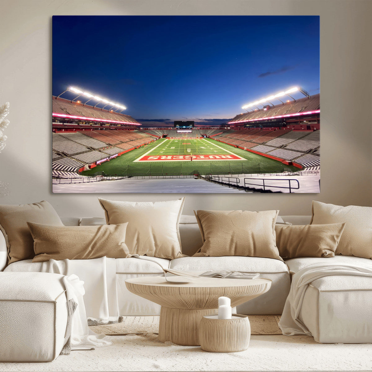 Rutgers Scarlet Knights Football Team Print - Piscataway SHI