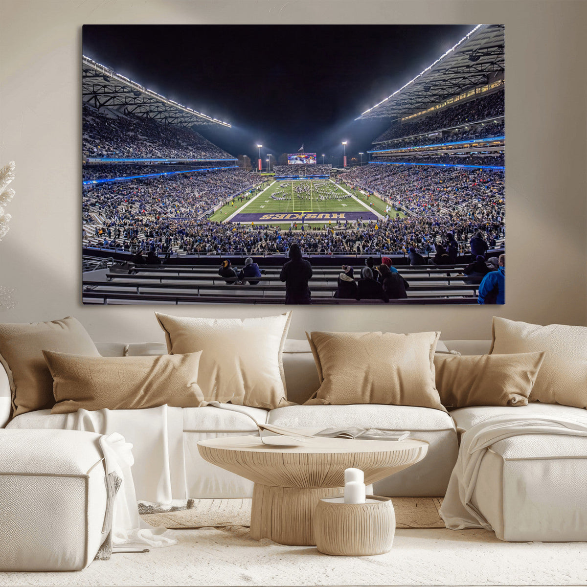 The University of Washington Huskies Football Team Print -