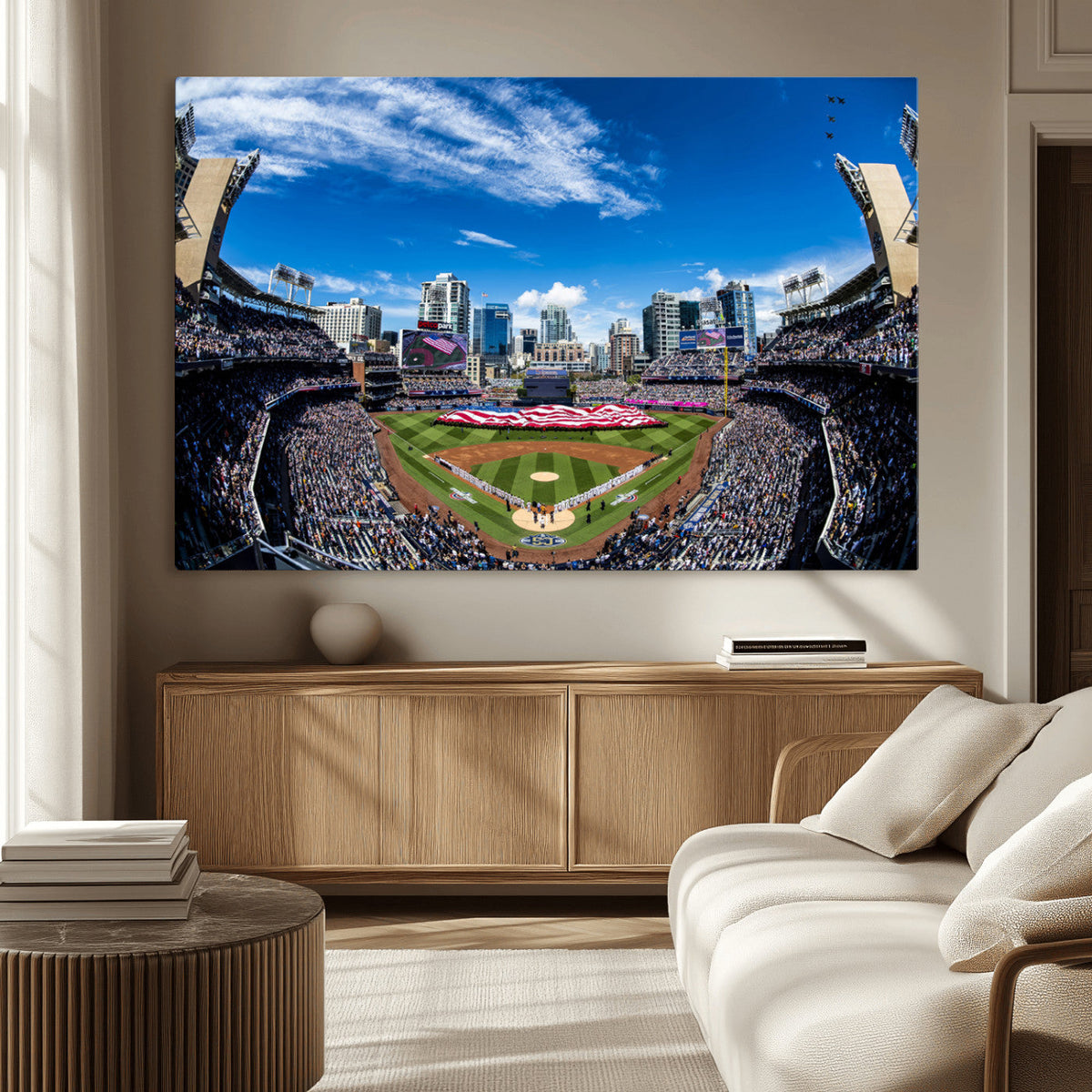 San Diego Padres Baseball Team Print - Petco Park Stadium