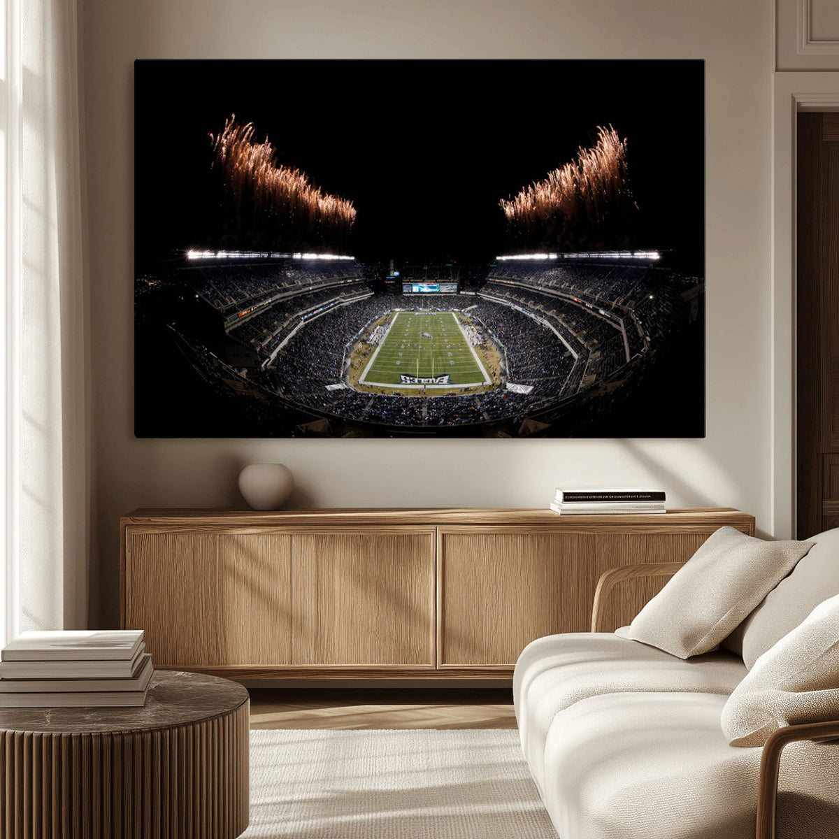 Eagles Field Stadium Wall Art | Philadelphia Eagles Football