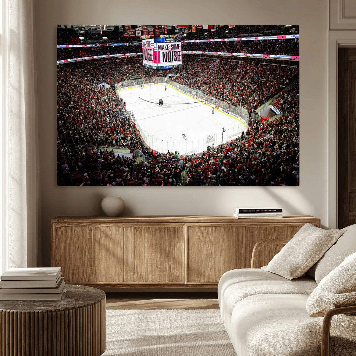 PNC Arena Raleigh North Carolina Hurricanes Hockey Stadium