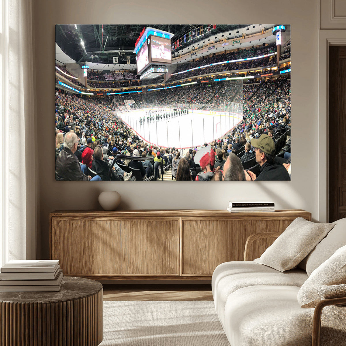 Xcel Energy Center St Paul Minnesota Wild Ice Hockey Stadium
