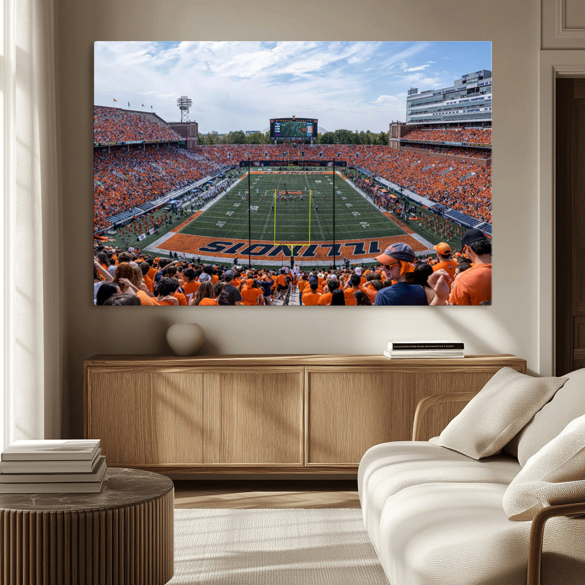 University of Illinois Fighting Illini Football Team Print