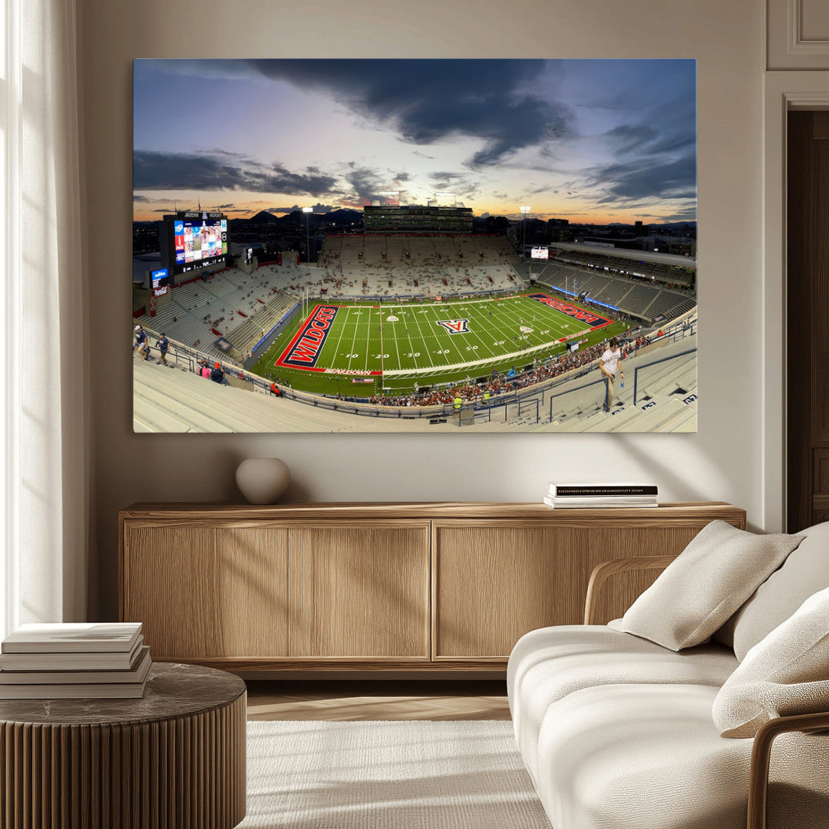 Arizona Wildcats Football Team Print - Tucson Arizona