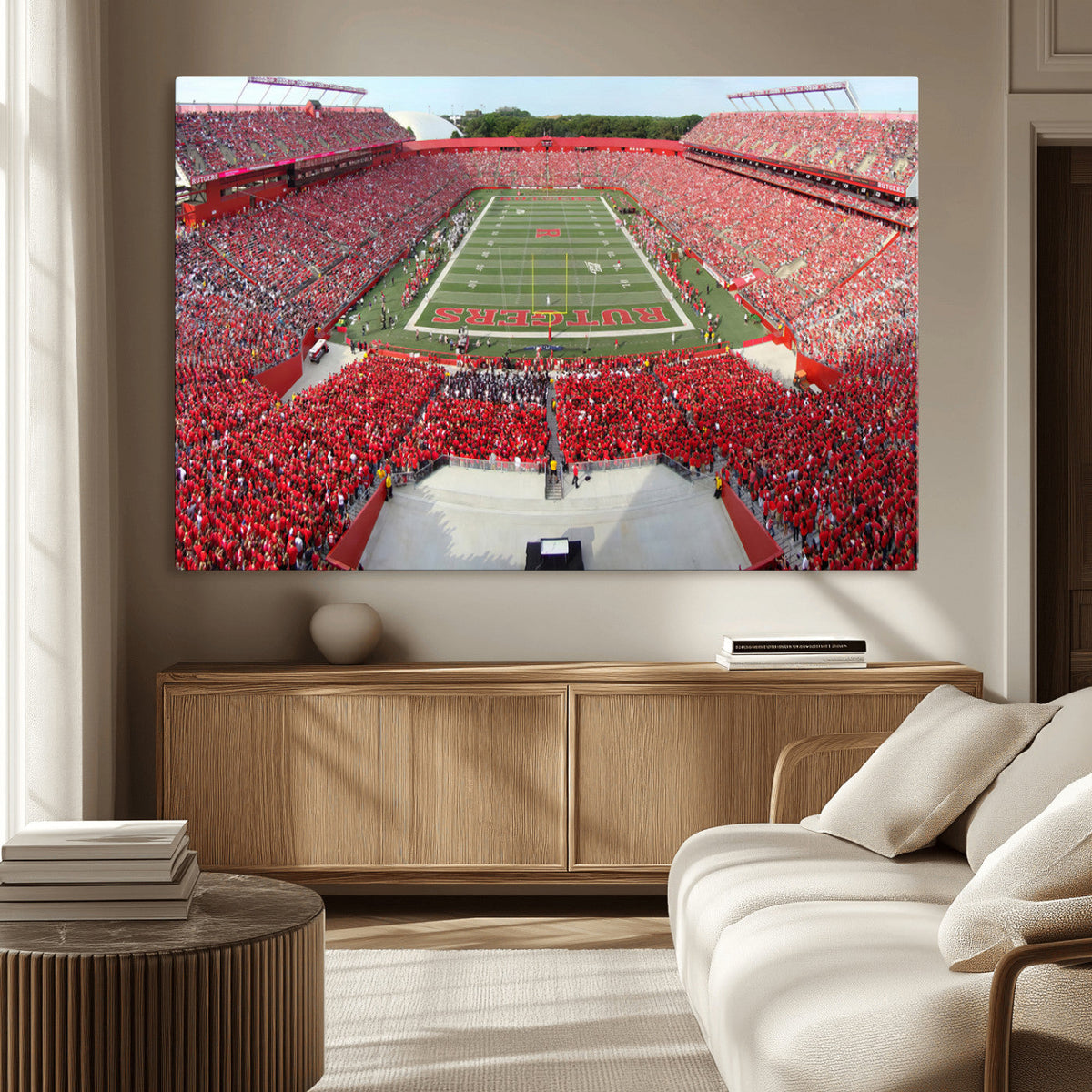 Rutgers Scarlet Knights Football Team Print - Piscataway SHI