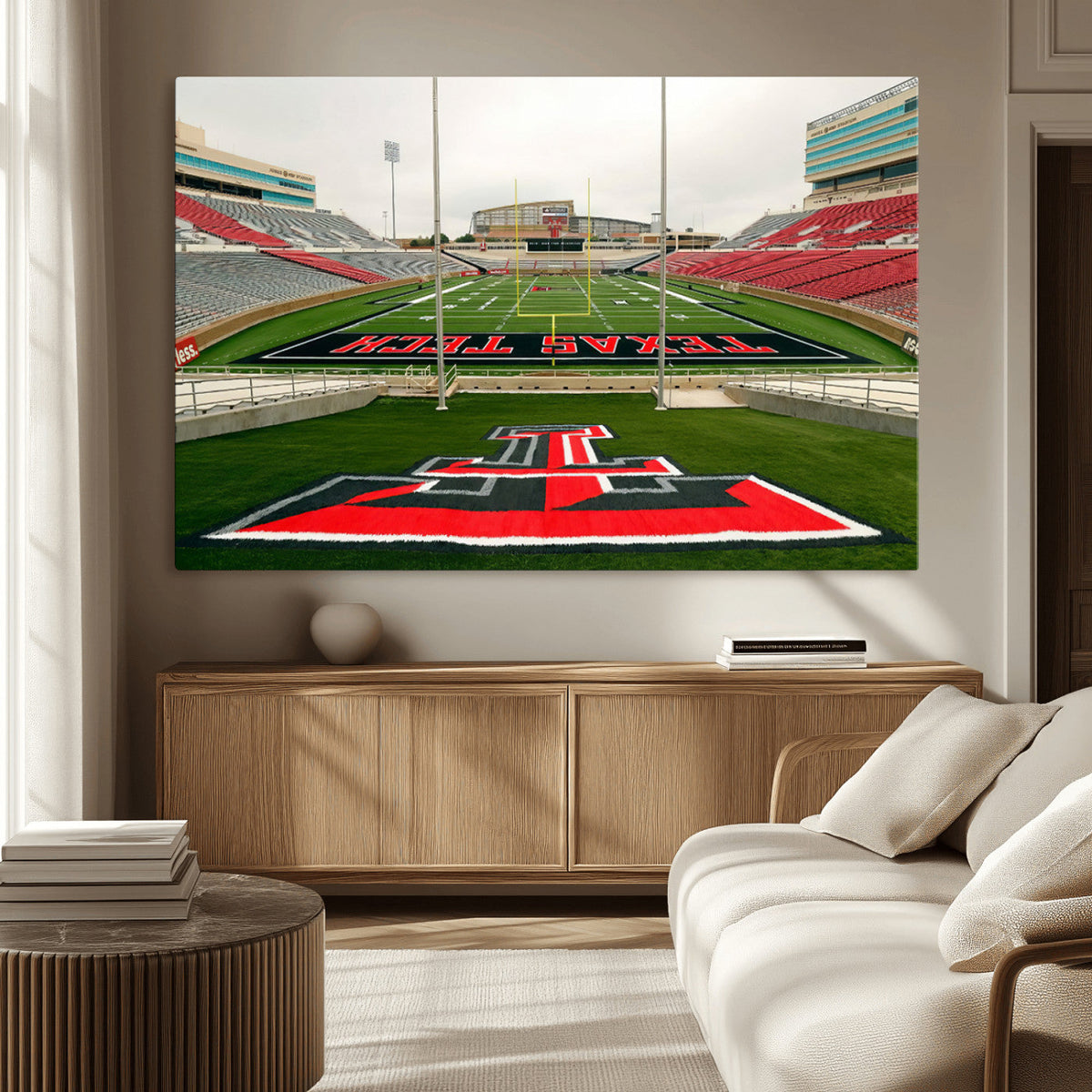 Texas Tech Red Raiders Football Team Print - Lubbock Jones