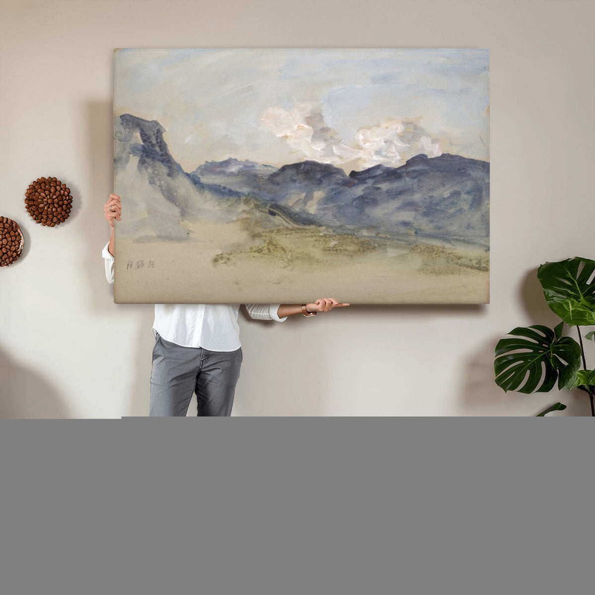 Alps Hercules Brabazon Brabazon Abstract Wall Art Canvas