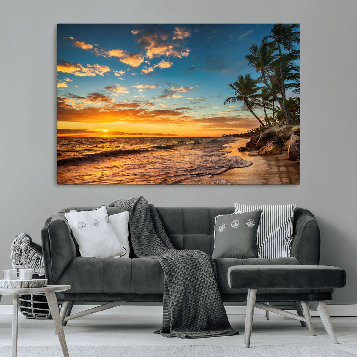 Sunset Wall Art Canvas Print