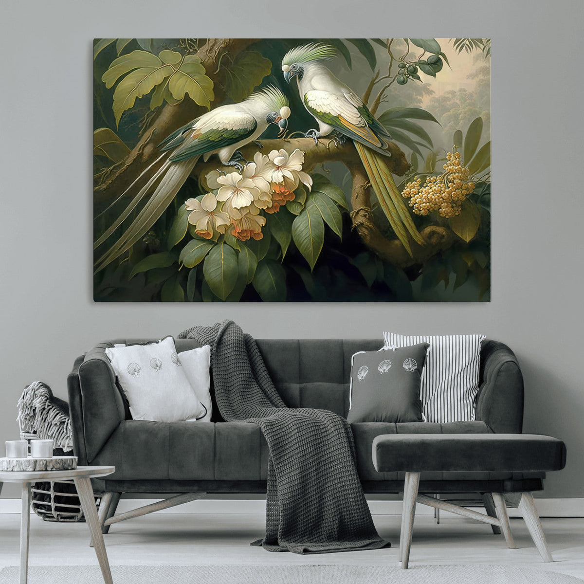 Tropical Paradise Print Wall Art Stunning Artwork of a