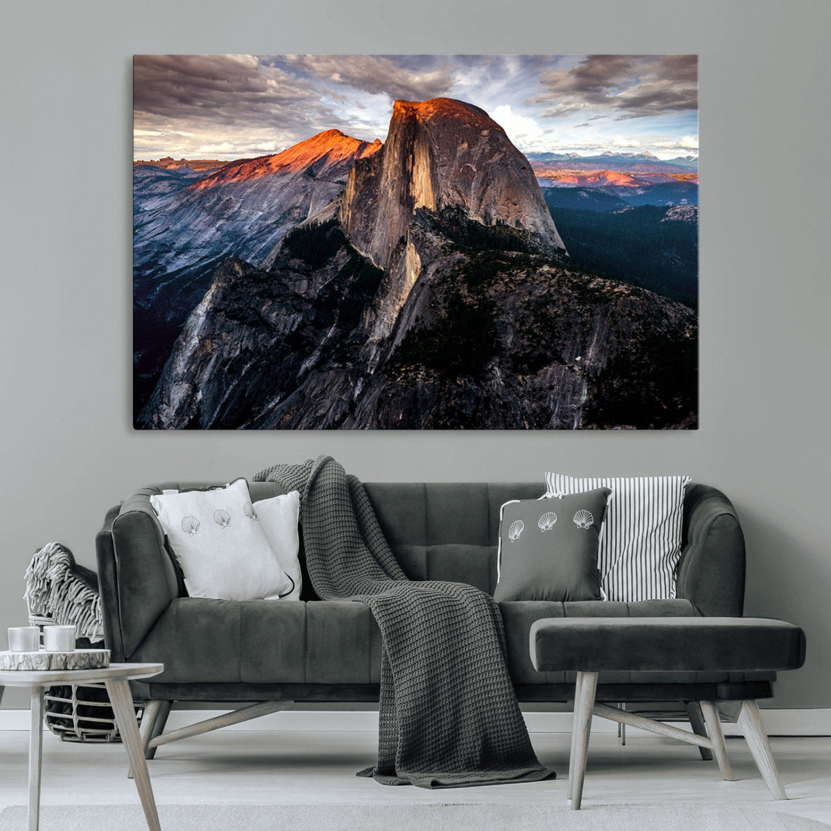 Half Dome Yosemite Wall Art – Majestic Mountain Landscape