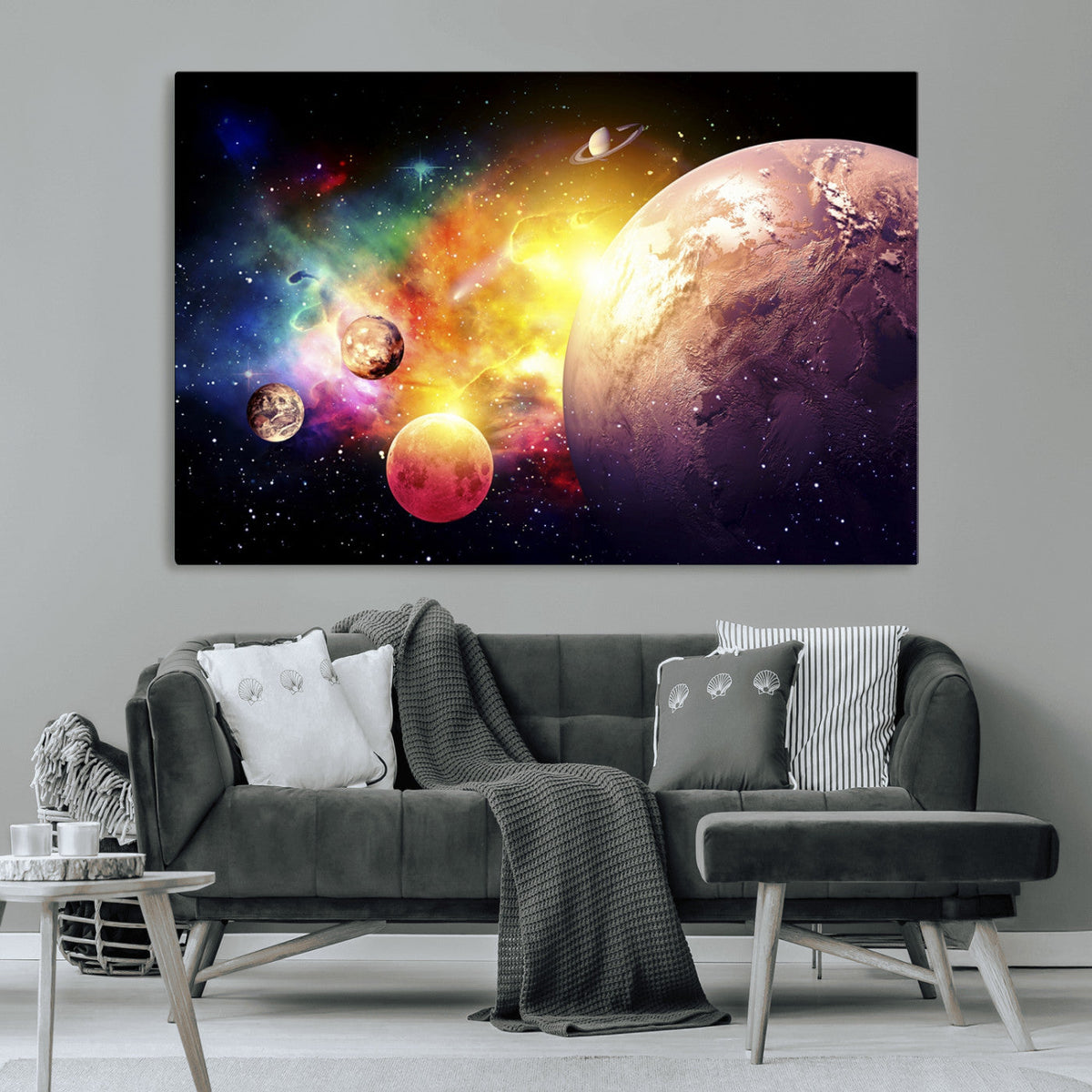 Space and Galaxy Canvas Print
