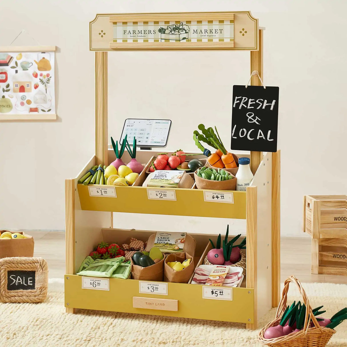 Tiny Land® Kid's Grocery Store Playset