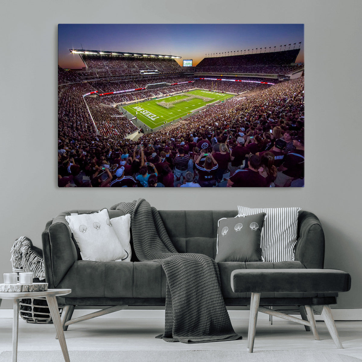 Texas A&M University Aggies Football Team Print - College