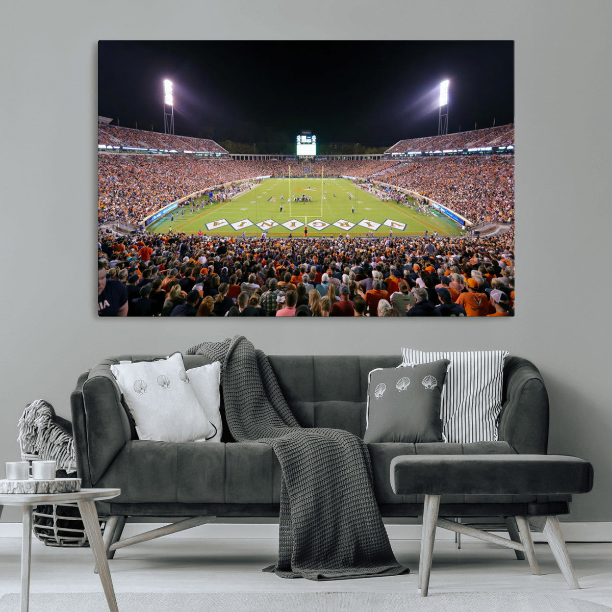 Virginia Cavaliers Football Team Print - Charlottesville