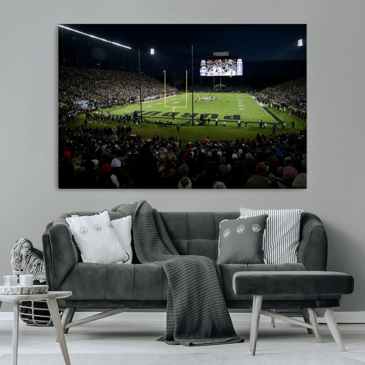 Purdue Boilermakers Football Team Print - West Lafayette