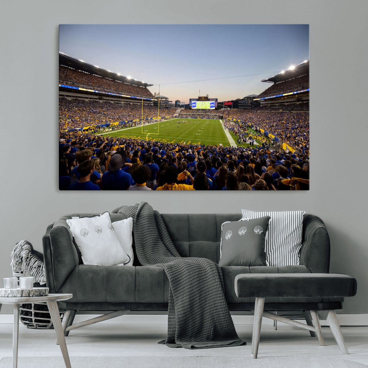 Pittsburgh Panthers Football Team Print - Pittsburgh